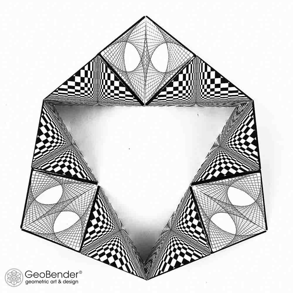 Geobender cube abstract | magasindejouets.com